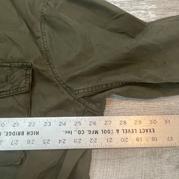 Gap M-65 Men's Size XXL Green Army Military Utility Cargo Field Coat - Picture 6 of 9